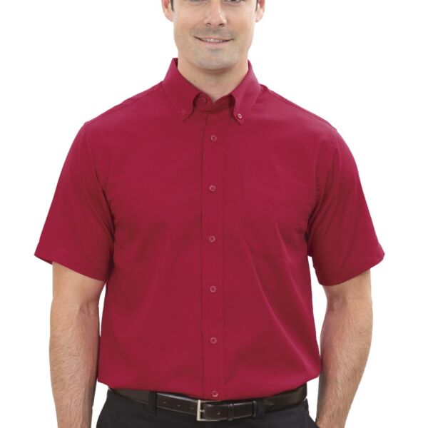 Coal Harbour Everyday Short Sleeve Blend Button Down Shirt Thumbnail